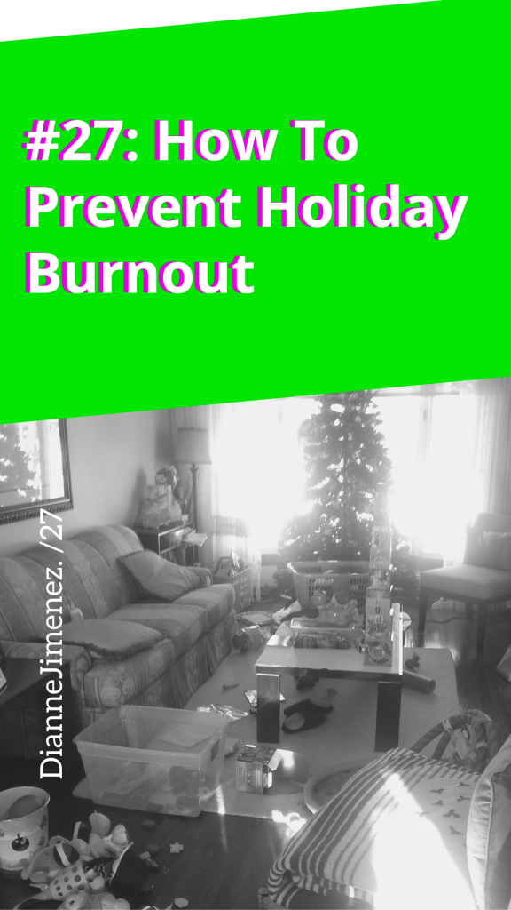 prevent holiday burnout