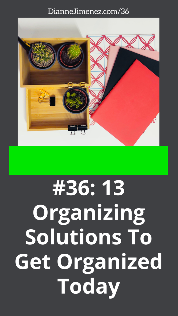 Top view of wooden container to hold and keep office supplies organized