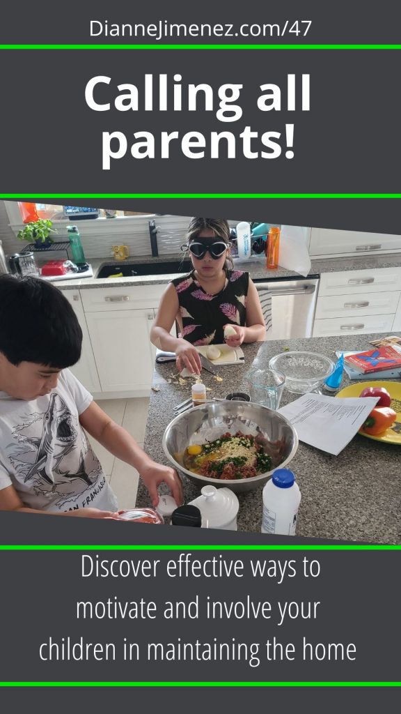 kids preparing a meal. Girl is wearing goggles to protect her eyes while cutting onions.