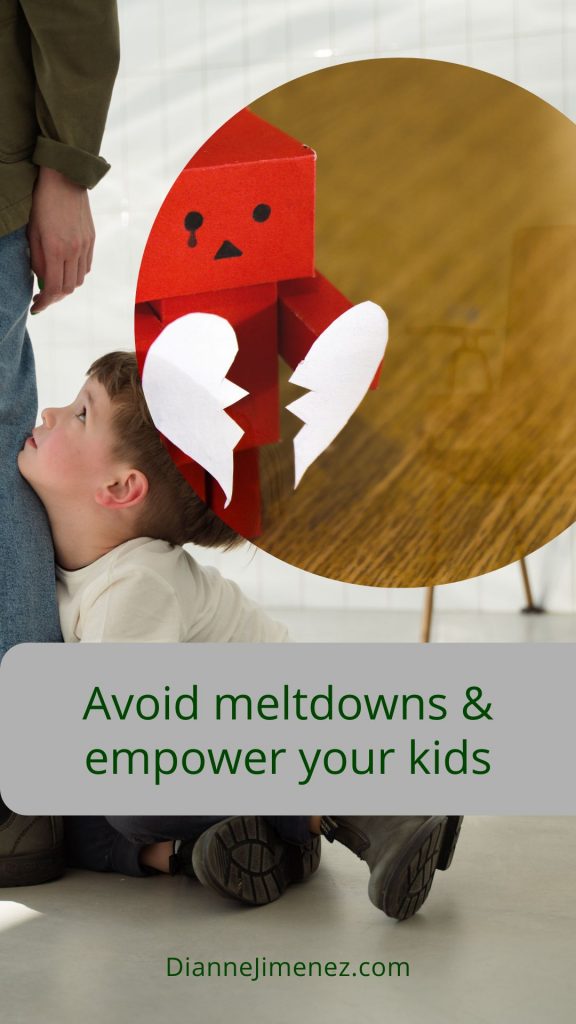 child begging to their parent. Image of a broken hearted toy that goes with the topic: avoiding meltdowns at the toy store