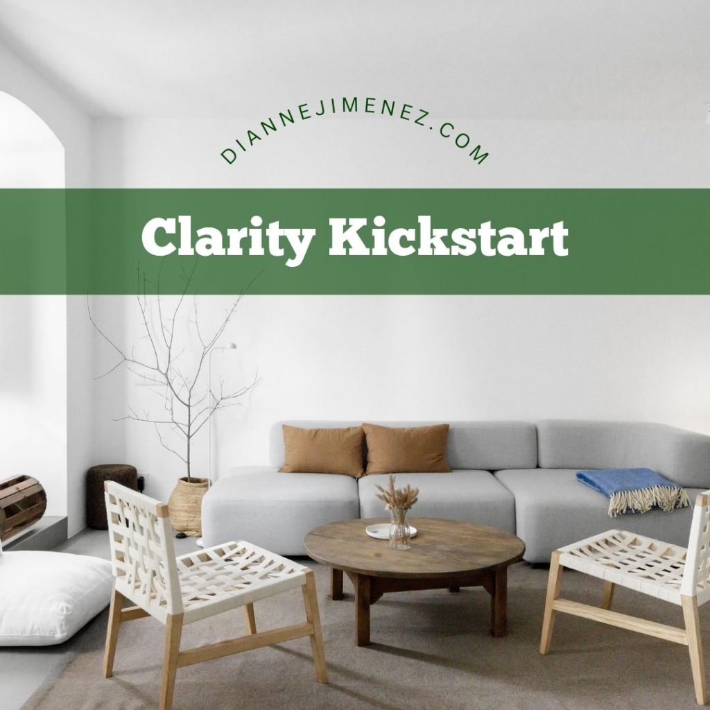 a clear and decluttered home promoting the goal of the offer