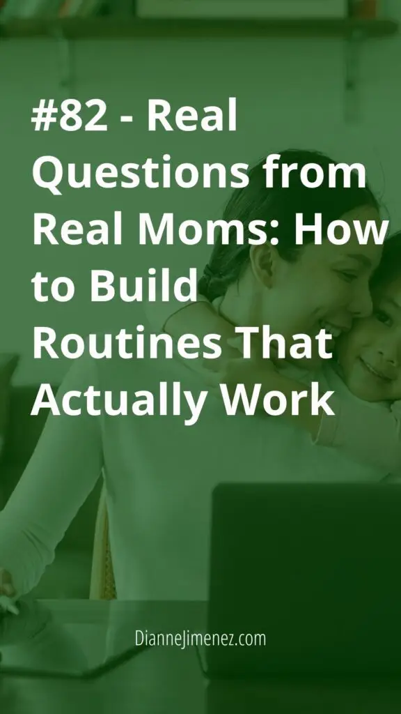 mompreneur working from home