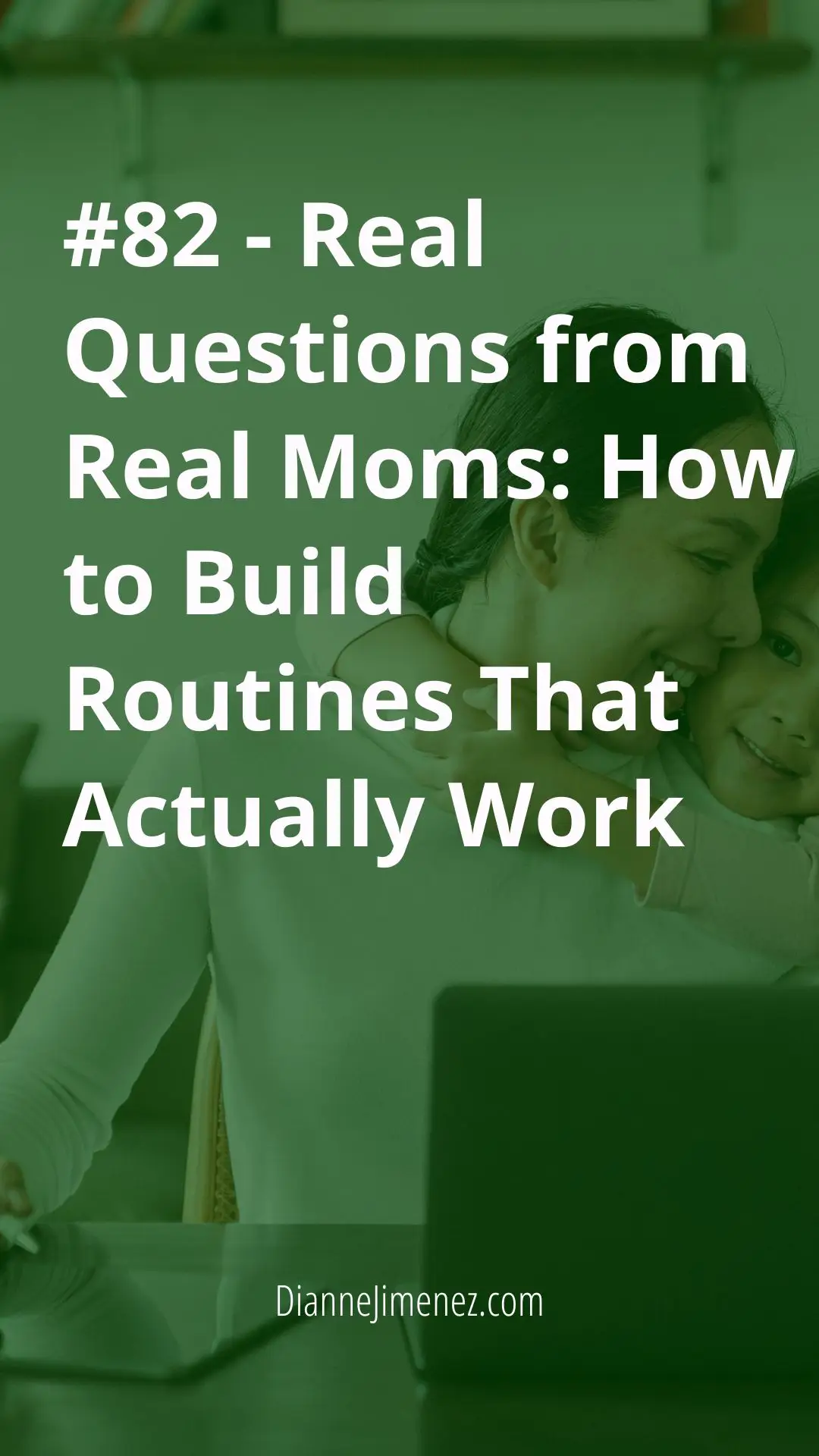 mompreneur working from home